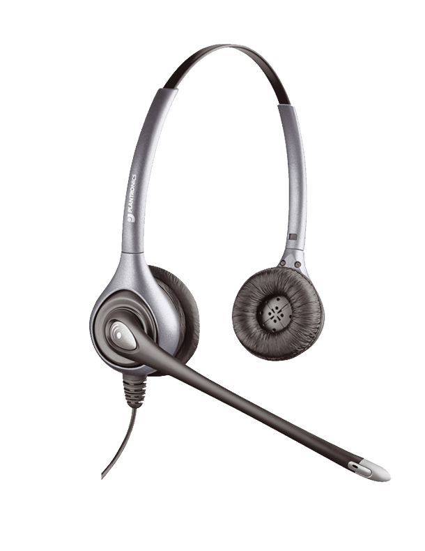 Plantronics SupraPlus HW361N/A Silver — профессиональная гарнитура с шумоподавлением