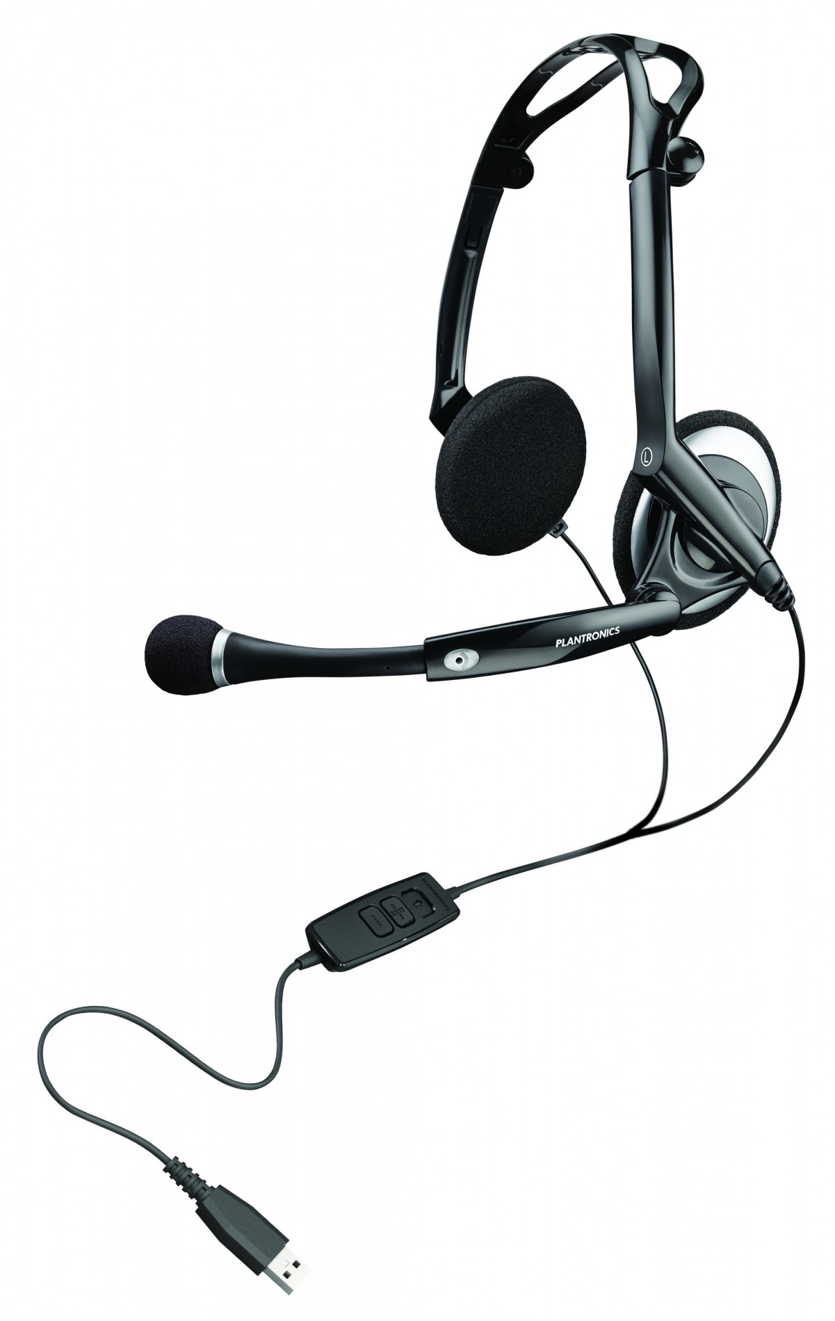 Plantronics .Audio 400 DSP — мультимедийная USB-гарнитура для компьютера