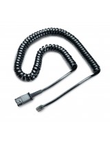 Plantronics U10 — витой шнур с QD для подключения профессиональных гарнитур к телефону