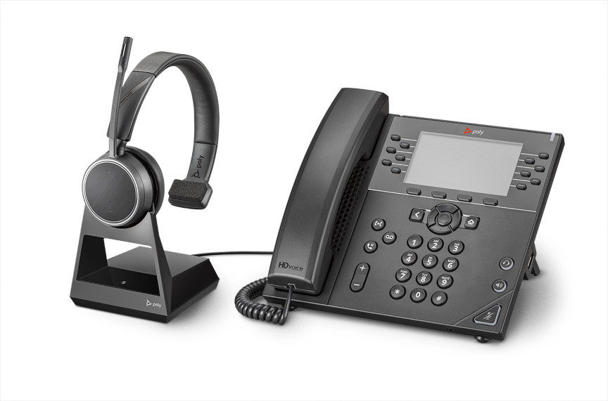 Voyager 4210 Office-1 — беспроводная гарнитура для стационарного и мобильного телефонов (Bluetooth)