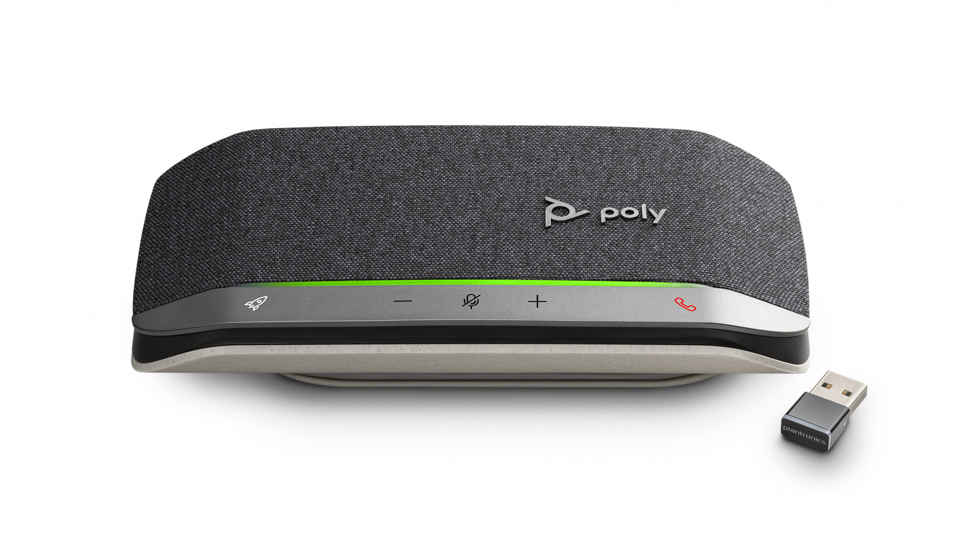 Poly Sync 20+ — USB/Bluetooth спикерфон для ПК и мобильных устройств (USB-A, адаптер BT600)