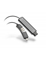 Plantronics DA75 - цифровой USB-адаптер для подключения профессиональной гарнитуры к ПК (QD, USB-A+C)