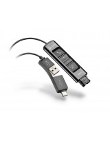 Plantronics DA85 - цифровой USB-адаптер для подключения профессиональной гарнитуры к ПК (QD, USB-A+C)