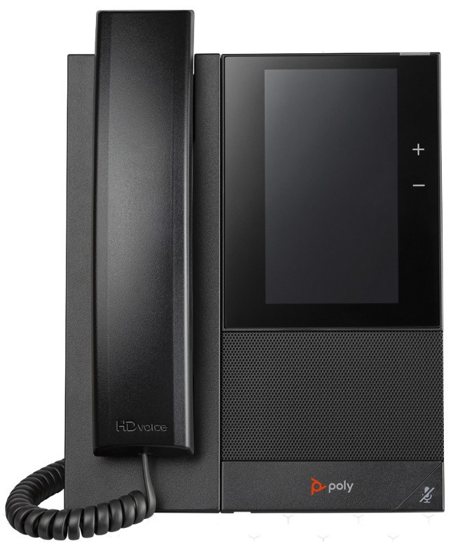 Poly CCX 500 -  мультимедийный телефон с трубкой, Open SIP, POE, без БП